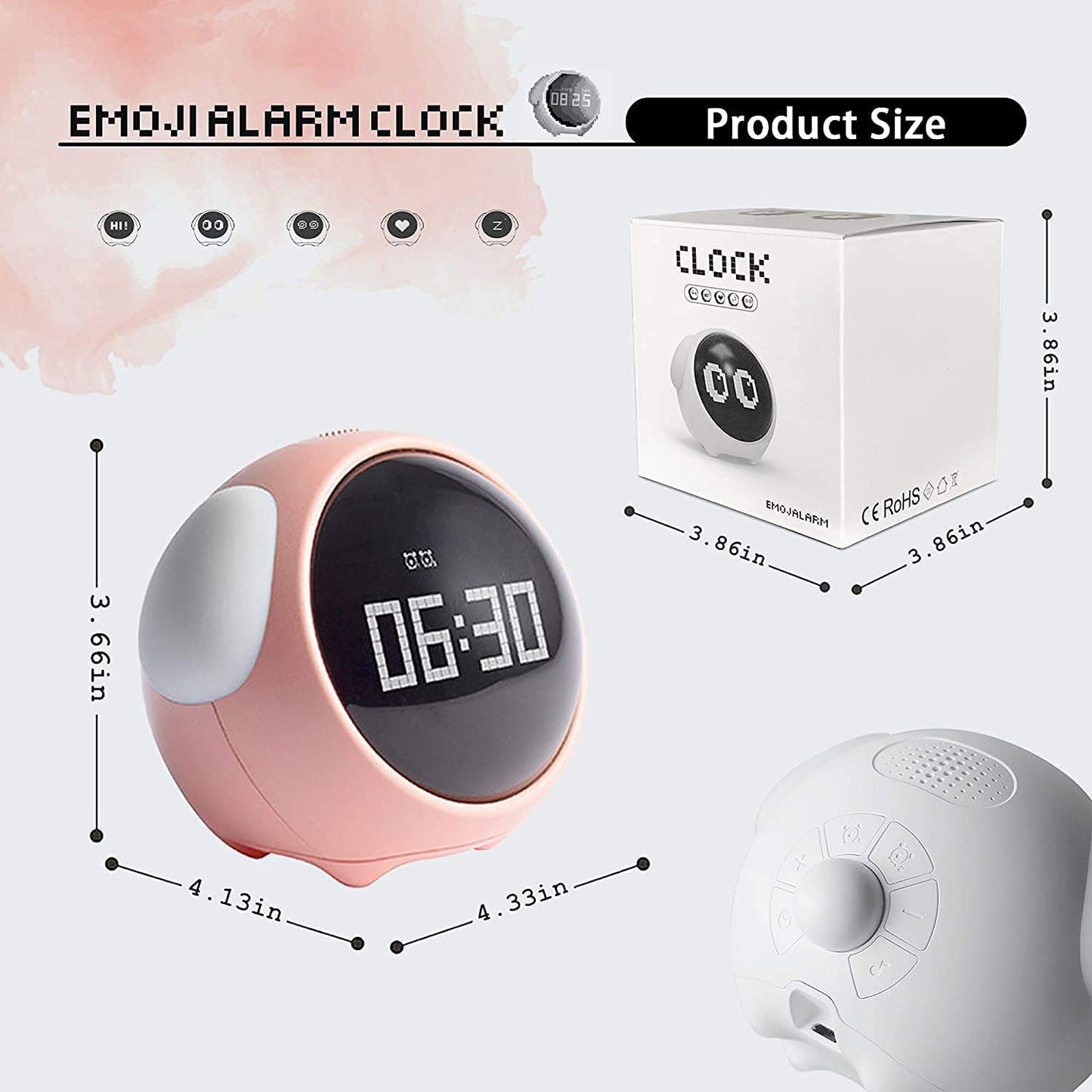 Emoji clock