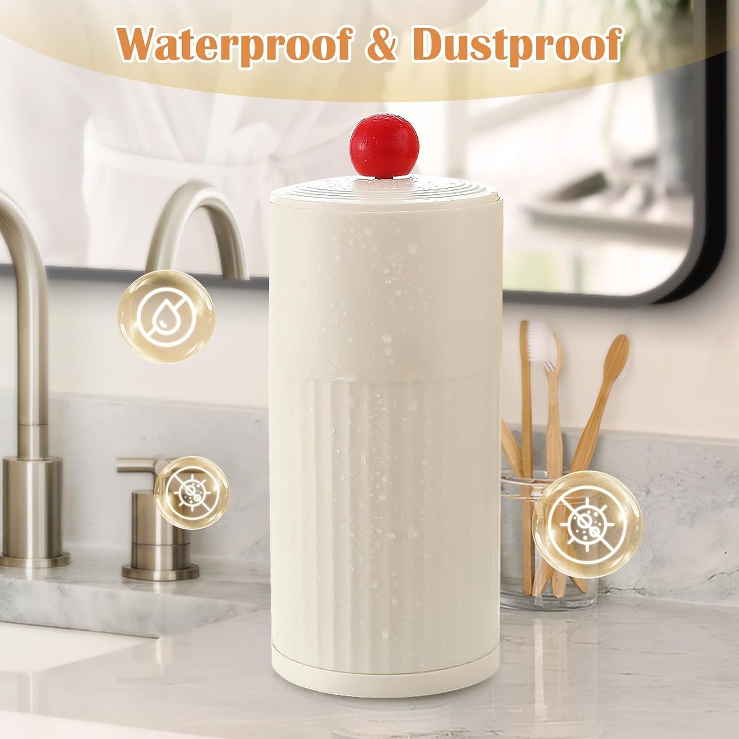 Push-Up Makeup Brush Organizer