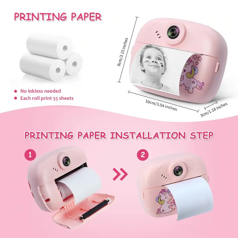 Instant Print Camera