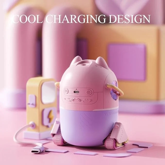 Rolling Robot Cat Humidifier