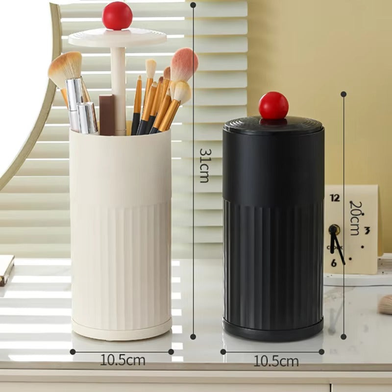 Push-Up Makeup Brush Organizer