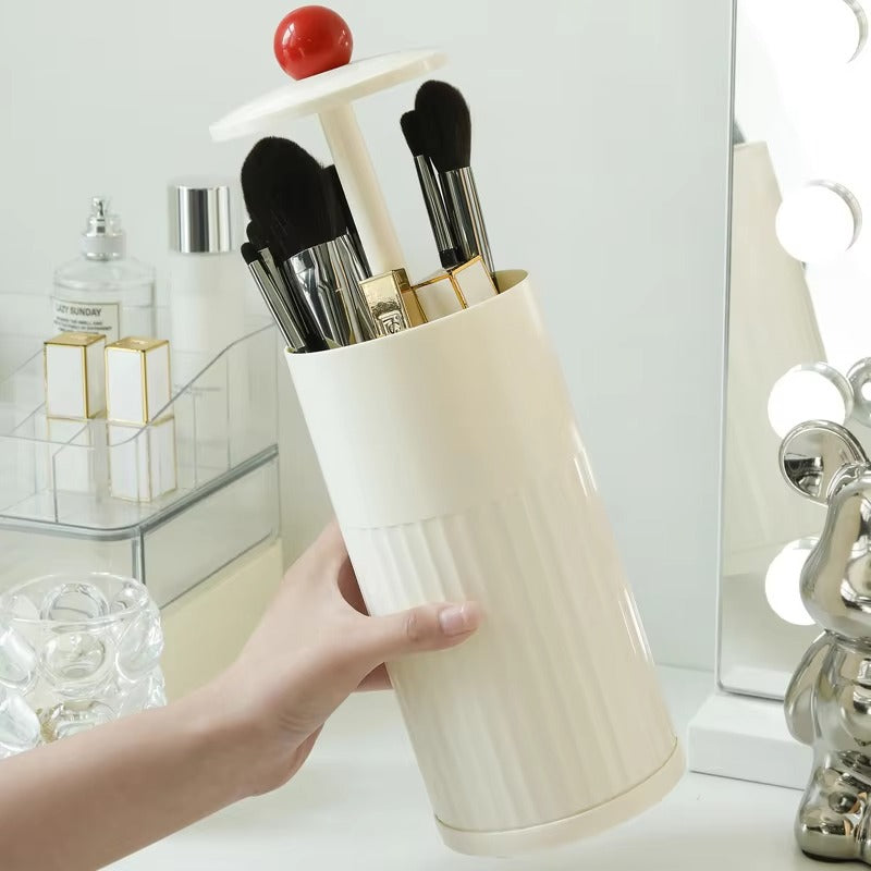Push-Up Makeup Brush Organizer