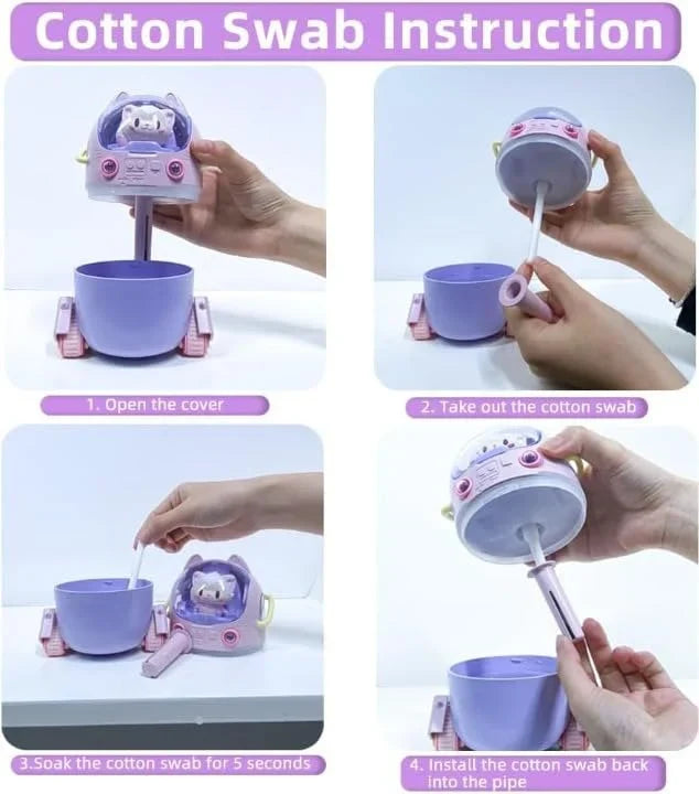 Rolling Robot Cat Humidifier