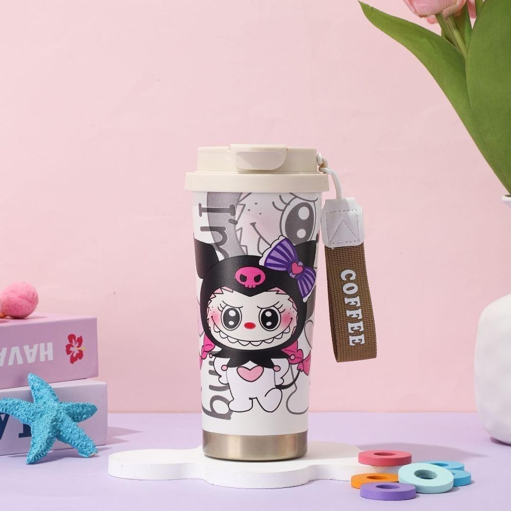 Cute Labubu Coffee tumbler