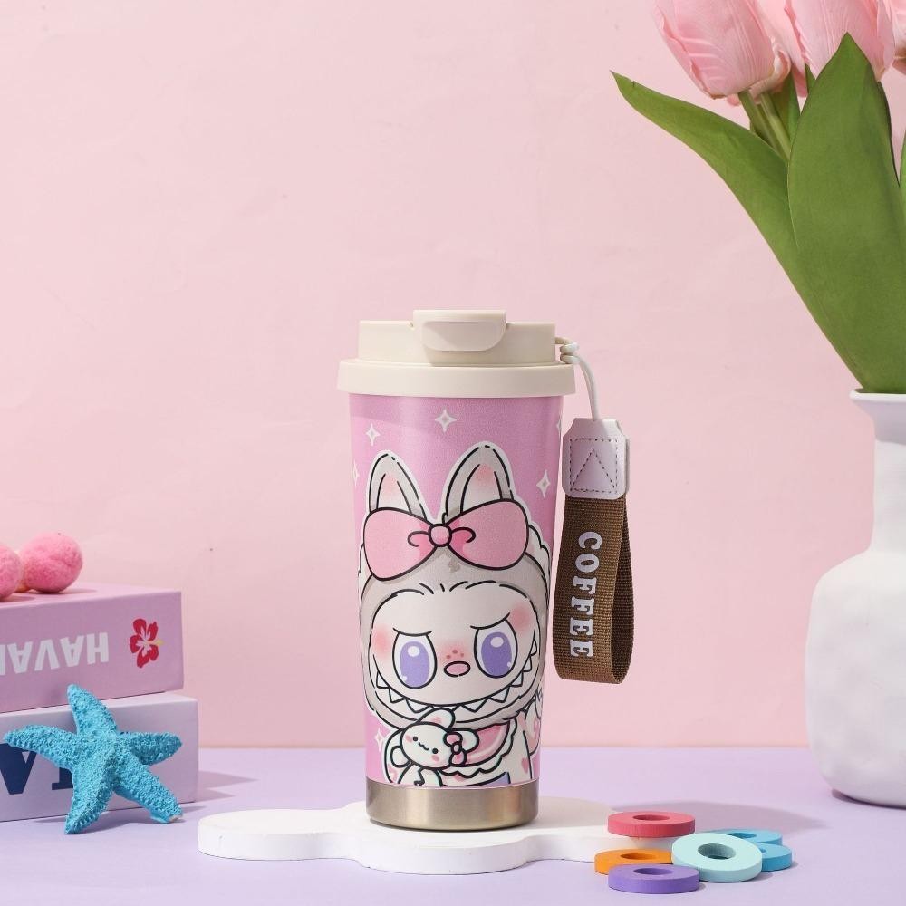 Cute Labubu Coffee tumbler