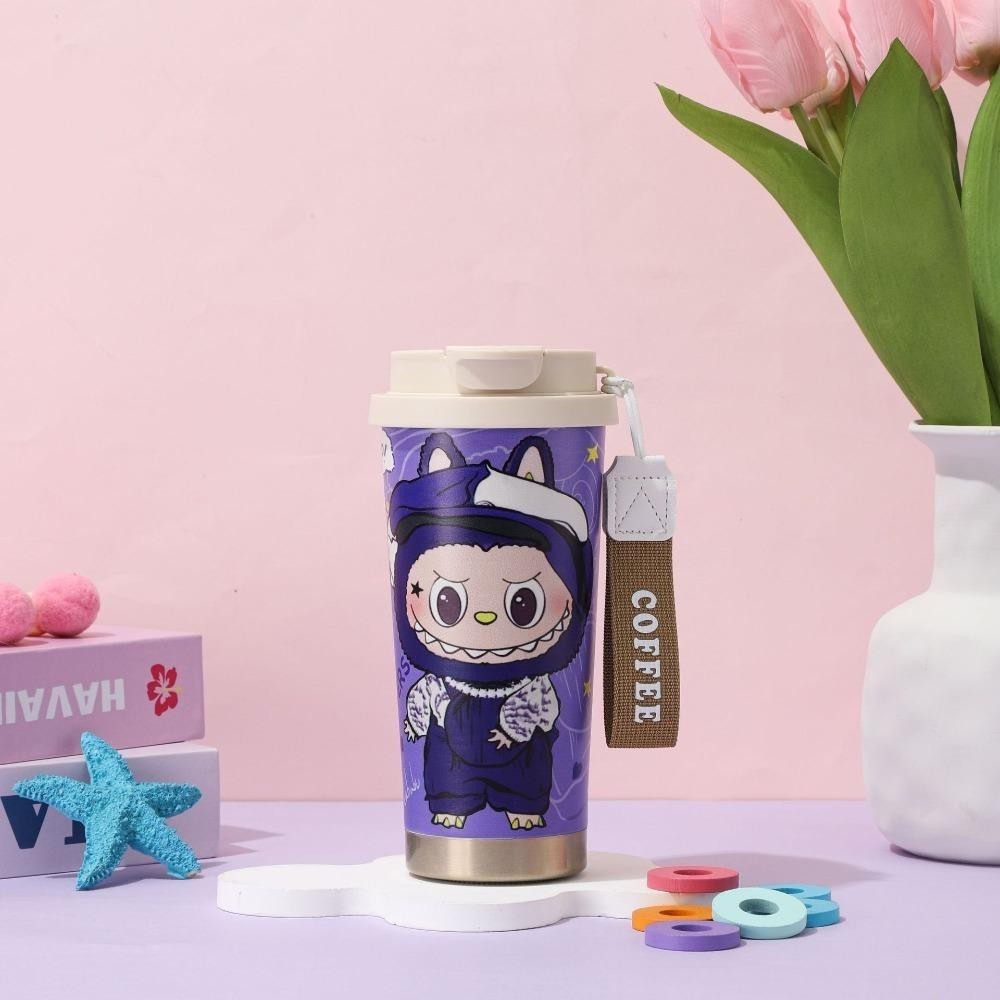 Cute Labubu Coffee tumbler