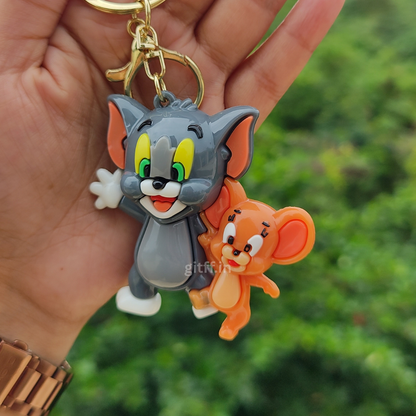 Tom & Jerry Keychain