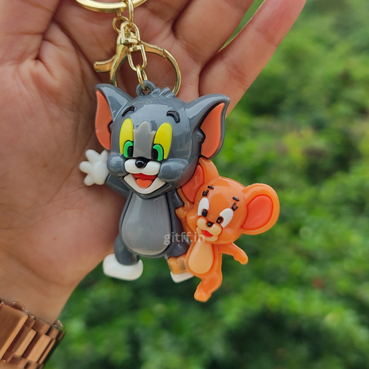 Tom & Jerry Keychain