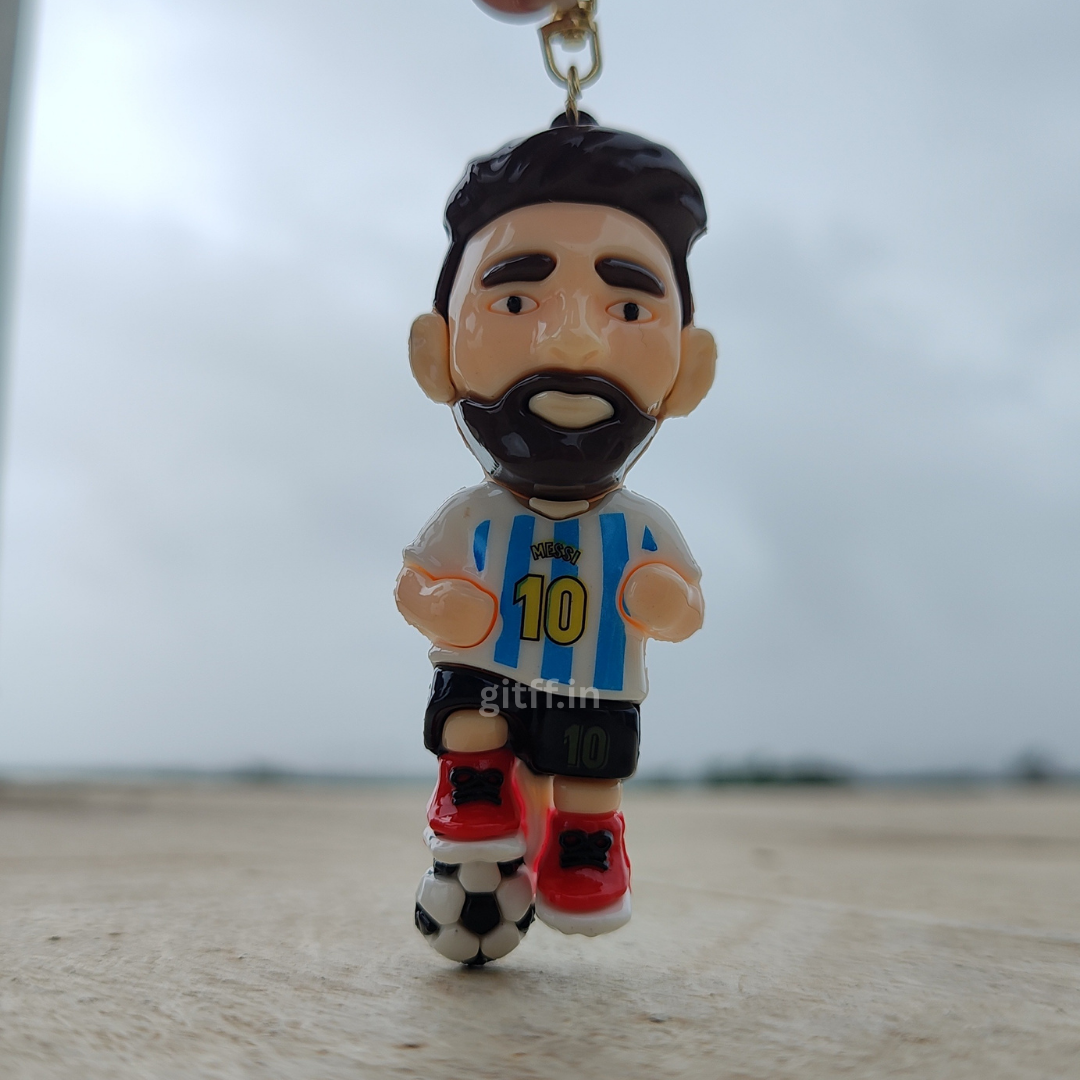 Ronaldo & Messi Keychain