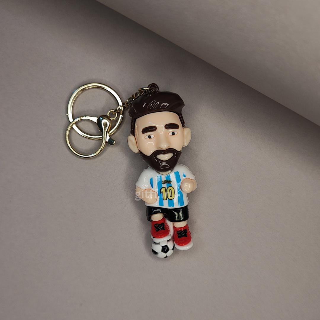 Ronaldo & Messi Keychain