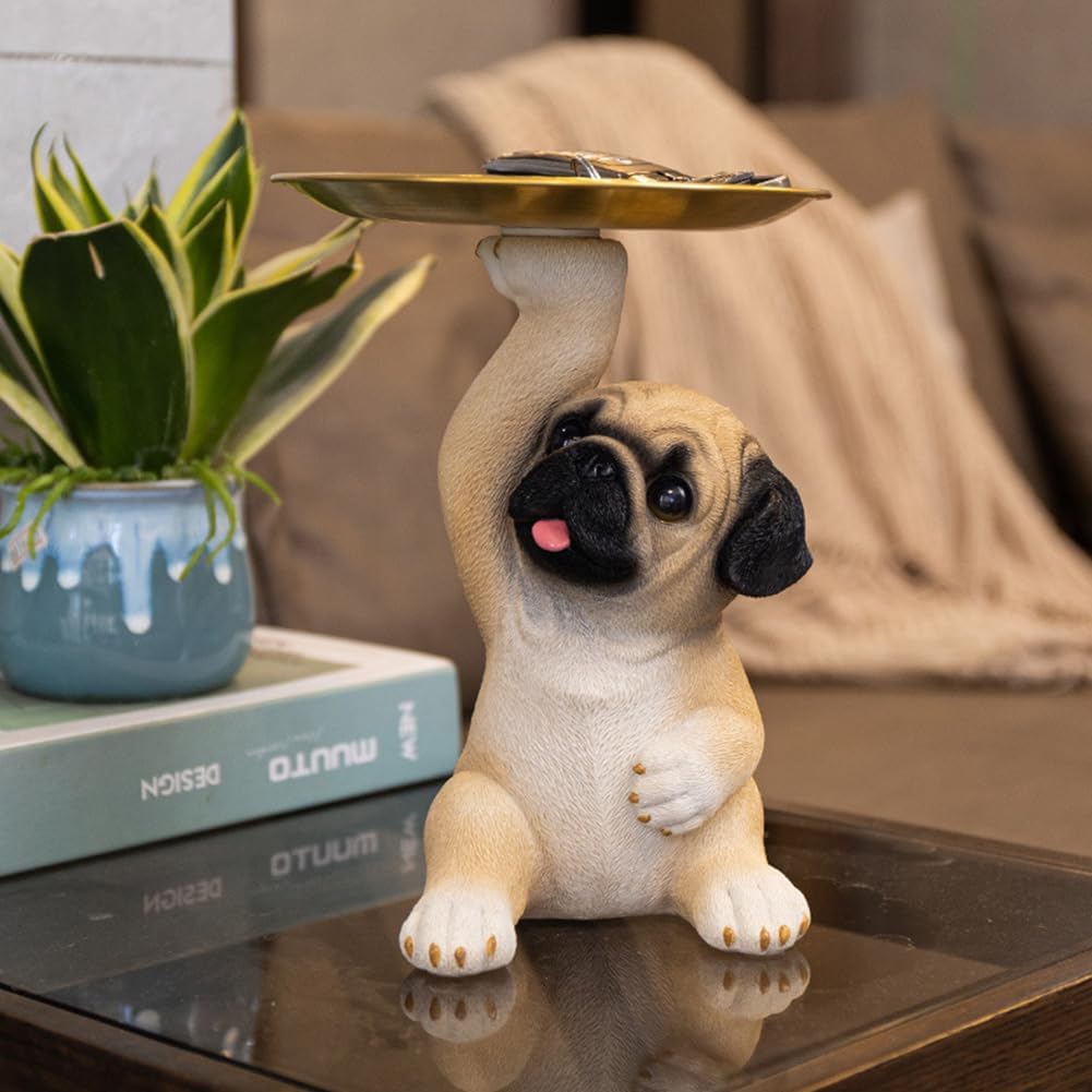 Pug Dog Storage Tray