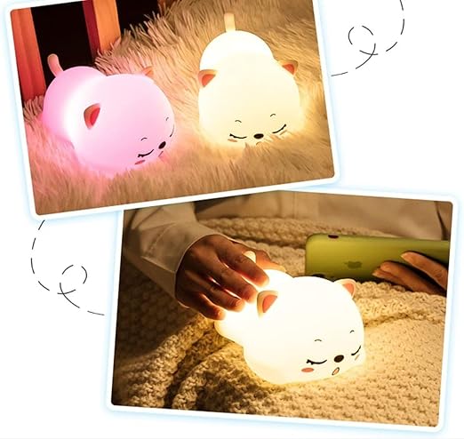Sleeping Cat Lamp
