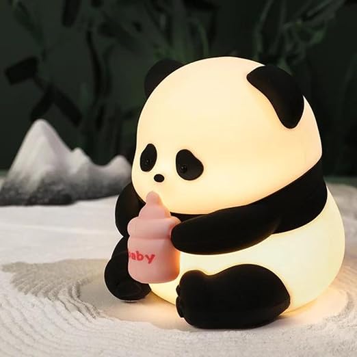 Baby panda lamp