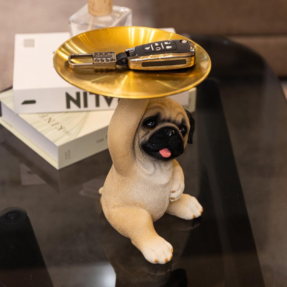 Pug Dog Storage Tray
