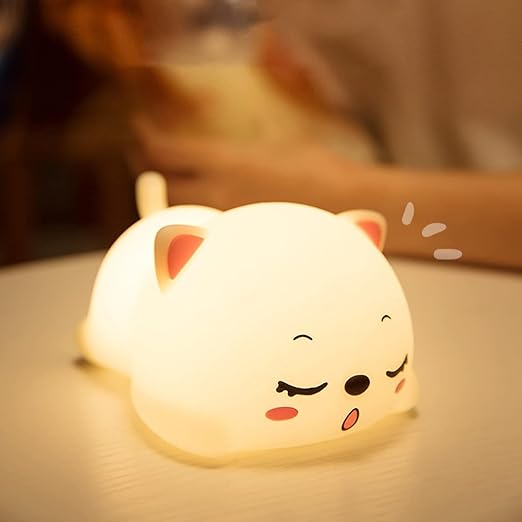 Sleeping Cat Lamp