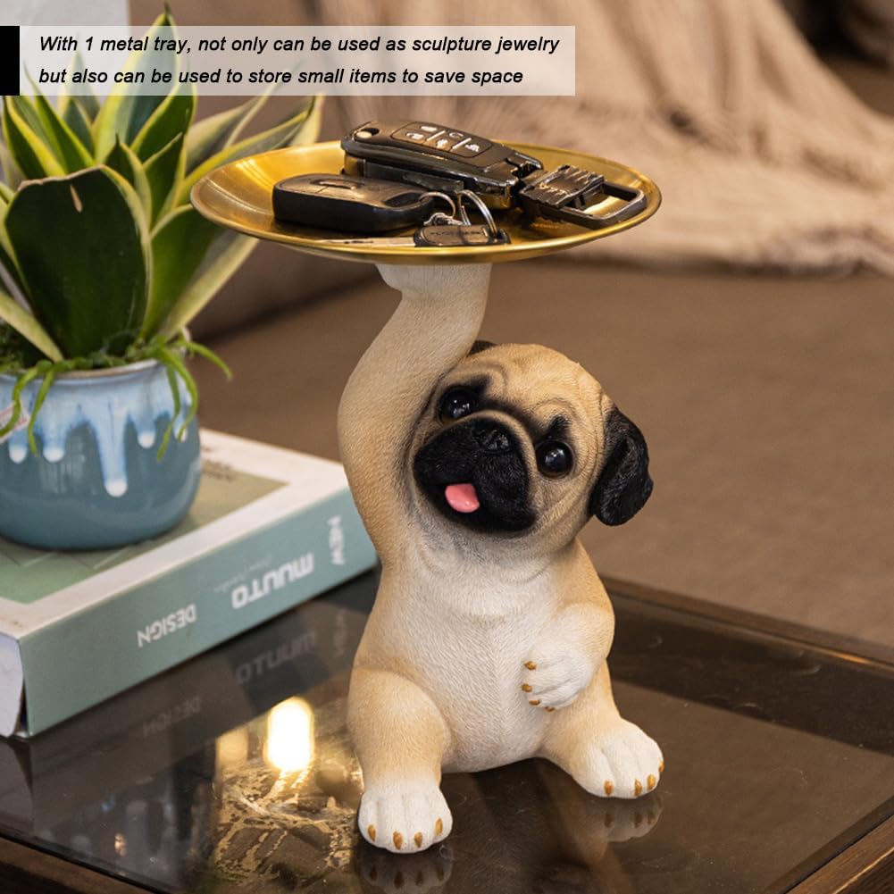 Pug Dog Storage Tray