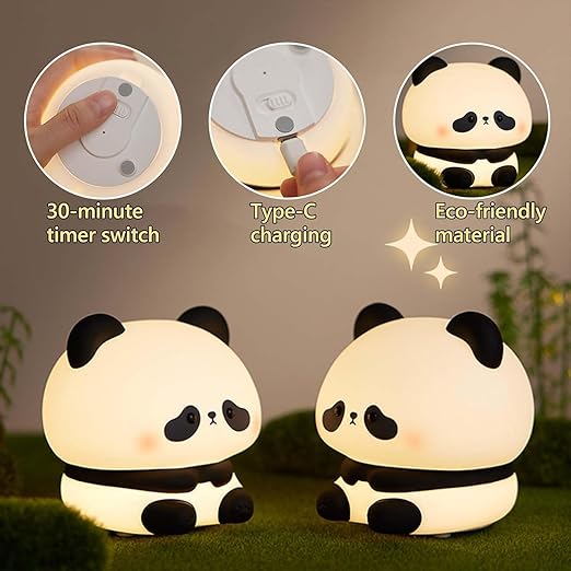 Sad Panda lamp