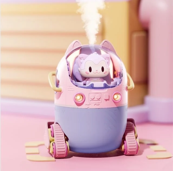 Rolling Robot Cat Humidifier