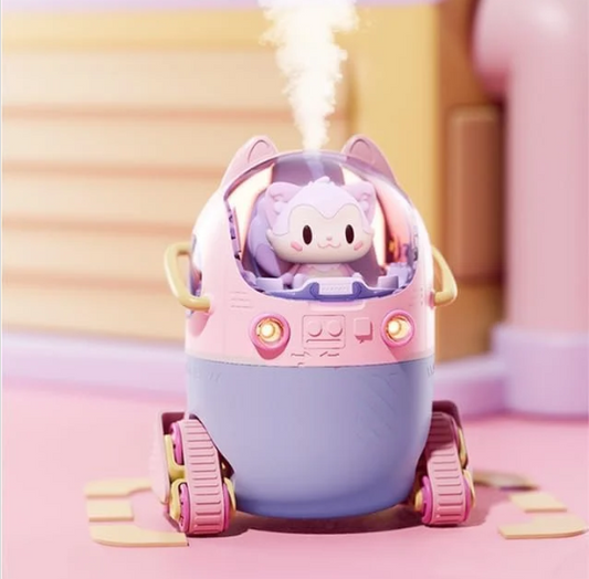 Rolling Robot Cat Humidifier