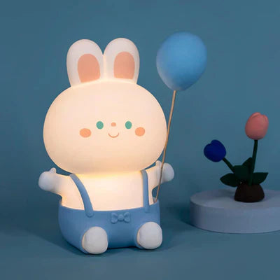 Cute Silicone Nursery Bunny Lamp