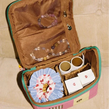 Cute House Design Makeup Bag