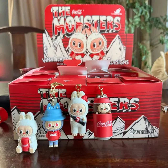 Coca-Cola Labubu Keychain
