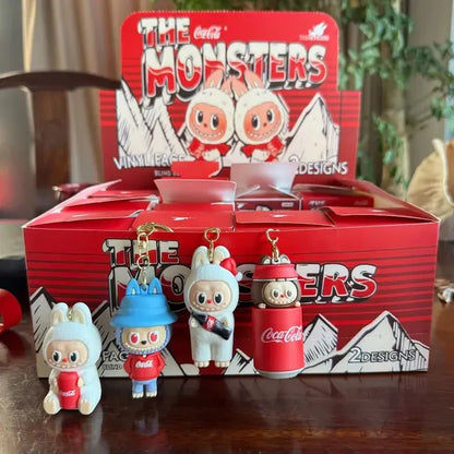 Coca-Cola Labubu Keychain