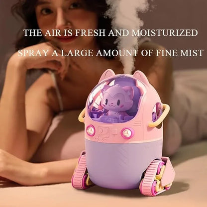 Rolling Robot Cat Humidifier