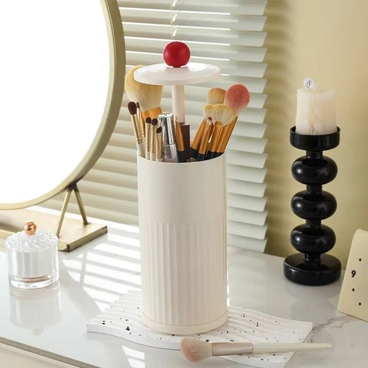 Push-Up Makeup Brush Organizer