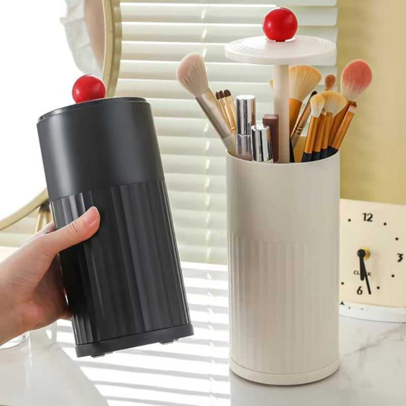 Push-Up Makeup Brush Organizer
