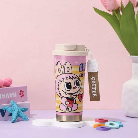 Cute Labubu Coffee tumbler